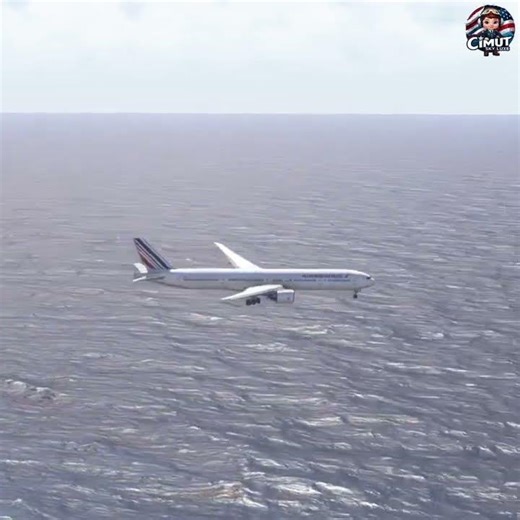 Air France 777 Over the Ocean - Insane Detail #flightsim #aviation #realistic