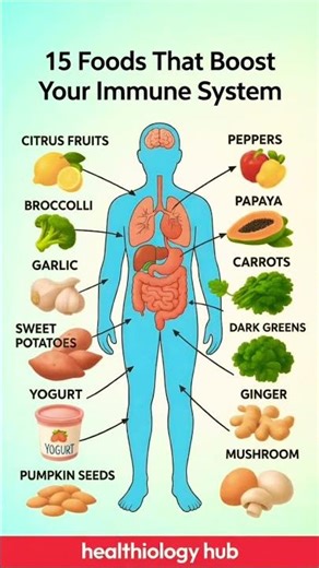 15 Foods That Boost Your Immune System Natural Immunity Booster Diet #immunesupport #healthyimmune