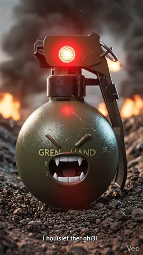 Free Fire Grenade Speaks Before Explosion 😈🔥#FreeFire #Grenade #GamingShorts #3DAnimation #FFShorts