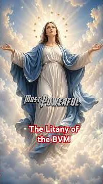 LITANY OF THE BLESSED VIRGIN MARY/Rosary#catholicprayer