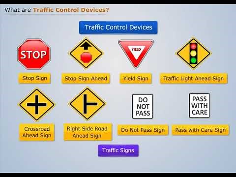 Traffic Control Device | Transportation Engineering