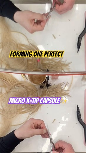 Forming One Perfect Micro K-Tip Capsule