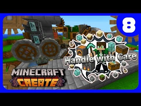 UNLIMITED GLASS IN CREATE MOD || EP:8