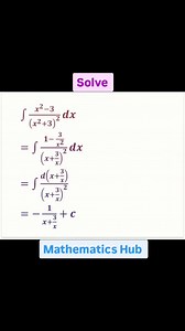 Solve the sum | Mathematics Hub