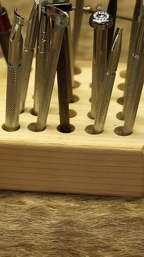 Our new pocket leather gauge is perfect for on-the-go leather gauging. You can pick them up on our website now!! Just search the SKU: 719-100 on our website. Or follow the link in the comments. #slc #springfieldleatherco #leathercraft #leatherwork | Springfield Leather Company