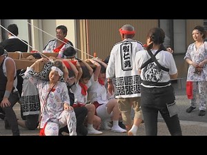 能登の祭り 宇出津あばれ祭『初日 夕方キリコ巡行』2022/07/08