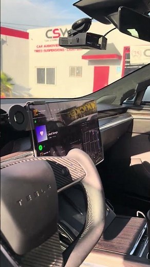 Tesla Type S Clean Sound upgrade! #Tesla #CarAudio #CarStereo