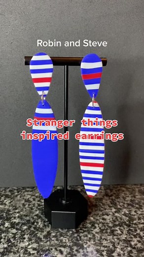 Handmade Stranger Things Inspired Earrings for Sale | Etsy Tomorrow