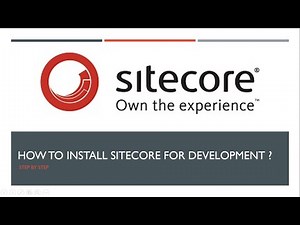 1 | How to install Sitecore ?