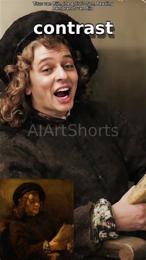 Titus van Rijn, the Artist’s Son, Reading - Rembrandt van Rijn
