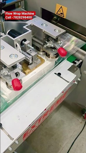 Flow Wrap Machine for Electric Switch Board Packaging