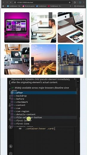 Image Hover Effects using HTML & CSS 😍🔥 #webdevelopment #htmlcss #coding