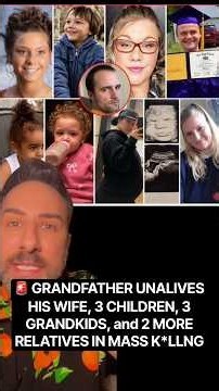 🚨 Grandfather ends the lives of his entire family before taking his own ‼️ (10 PEOPLE IN TOTAL)