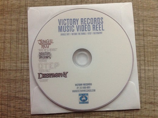 Buy Various : Victory Records Music Video Reel Jungle Rot / Within The Ruins / Otep / Destrophy (DVDr, Promo) Online for a great price