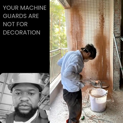 🛡️ Machine guards are like bouncers at a club—keeping unwanted parts (hands, hair, etc.) out of the danger zone! 😎 Here's why they're crucial: - Prevents accidents– stops contact with moving parts (blades, gears, etc.). - Protects workers – reduces injury risk, keeps them safe & productive. - Legal compliance – most regulations (OSHA, etc.) require guards. - Less downtime – fewer injuries = less time off work. | Health Safety & Environment Enthusiast