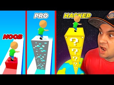 Riding 1 BILLION CUBES in Cube Surfer!