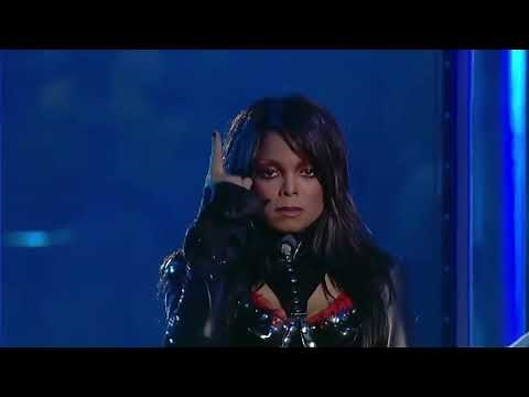 2004 Pepsi Super Bowl Halftime Show Janet Jackson, Nelly, Justin Timberlake, Kid Rock ￼