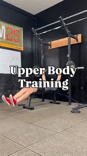Joe Shea on Instagram: "Mission Total 1250+ Upper Body Day Larsen Press - 3 sets, 8 reps, 195 lbs Chin-Ups - 3 giant sets of 20 reps Cuban Press - 3 sets, 20 reps, 20 lbs Tricep Pushdown - 3 sets, 20 reps Barbell Bicep Curl - 3 sets of 15-20 reps Great finish to the de-load week, time to load it up heavy next week. Good Training #coaching #powerlifting #benchpress #upperbody #strengthandconditioning"