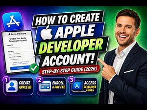 📱 How to Create an Apple Developer Account | Step-by-Step Guide (2026)