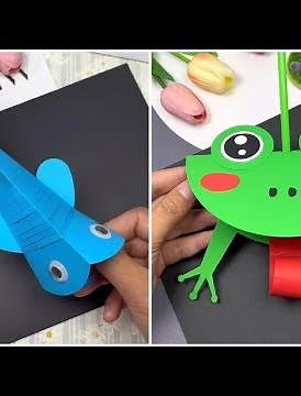 Fun and Cute Animal Paper Craft Ideas You can Make | Simply Creative Paper Animal Crafts For Kids