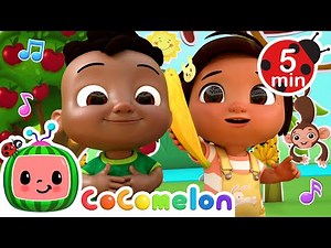 Apples And Bananas! Your Favourite Fruit Dance | CoComelon Nursery Rhymes & Kids Songs | Dance Party
