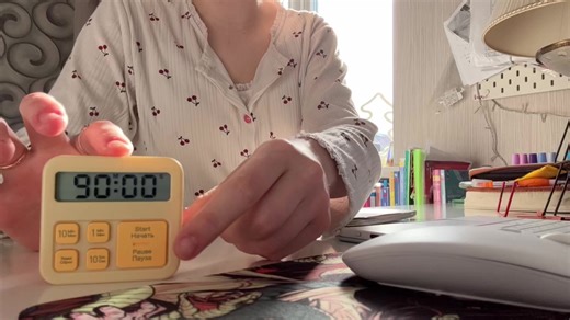 Study Timelapse: Homework Session