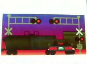 Animated Railroad Crossing