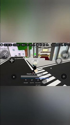 #Jjk #jjs #anime #Roblox! i play better than you on mobile( lie alarm)