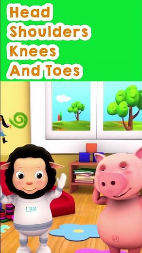 Try It With Us! Head Shoulders Knees and Toes 💃🦶 #BodyParts #KidsDance #ClassicSongs