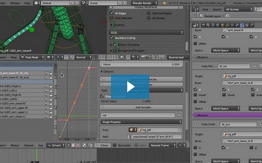 脚本编写自定义Rig UI插件