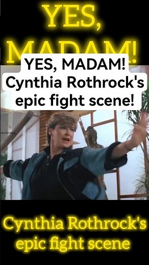 YES, MADAM! | Cynthia Rothrock's epic fight scene #bestmovies #movieclips #moviescenes #movieshorts