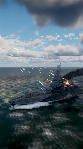 Warship Anti-Air Gun vs Fighter Jet