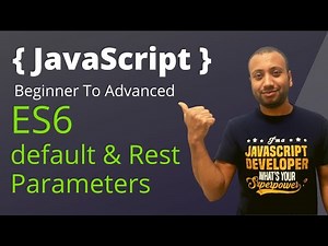 javascript bangla tutorial 66 : default and rest parameter