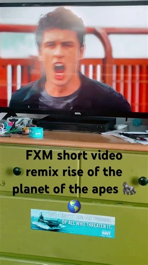 FXM short video remix rise of the planet of the apes 🦍 🌎