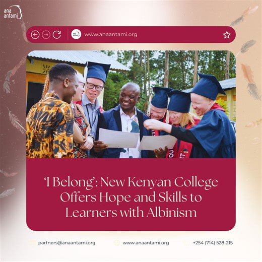 Empowering Albinism with Inclusion through Education and Skills | ana antami posted on the topic | LinkedIn
