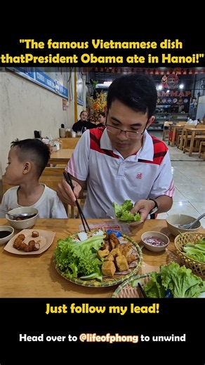 How To Eat Bun Cha Like President Obama In Hanoi! Dinner With Us #cooking #cheapeats #easyrecipe