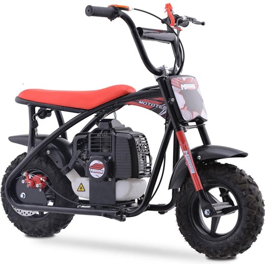 MotoTec Bandit 52cc 2-Stroke Kids Gas Mini Bike Red (MT-MB-52cc-Bandit_Red) - Walmart.ca