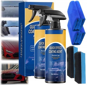 LOUQIBINE Limplex 3-in-1 Waterless Car Polish & Coating Spray, Non-Toxic Quick Effect for All Cars