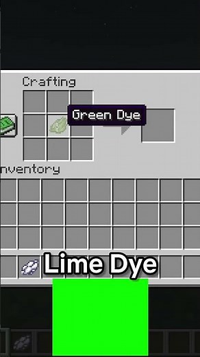 How to make all dyes in Minecraft