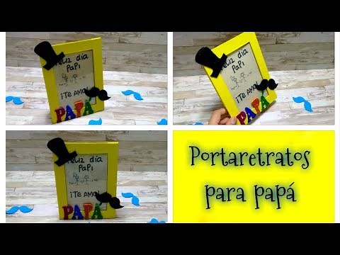 DIY // Make a picture frame for Dad - Father's Day gift