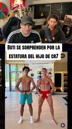 La sorprendente estatura del hijo de CR7