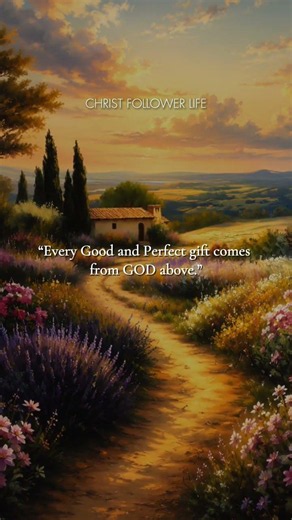 Every Good And Perfect Gift Comes From God ✨ James 1:17 #shorts #bibleverse #motivation