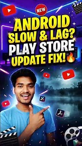 Android Slow & Lag? Fix It with 1 Play Store Update! ⚡ | Android Speed Up Trick #viralreels #aiart