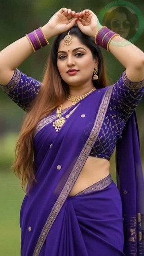 Blue saree #reelsinstagram #reelsvideo #reelstrending #love #trending | Chitra Tandon