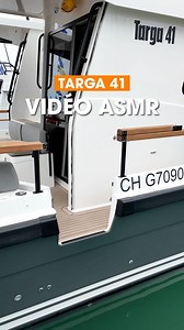 🎧 Écoutez bien… Le son discret mais précis de la porte de coupée du Targa 41. Un accès latéral pensé dès la conception du bateau, avec des renforts intégrés dans la coque pour garantir rigidité structurelle et sécurité. Accéder au ponton ou à la mer n’a jamais été aussi simple, et aussi satisfaisant, non ? Targa boats | SNIP Yachting