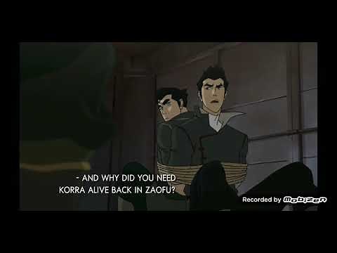 Bolin making friends with the bad guys (The Legend Of Korra).