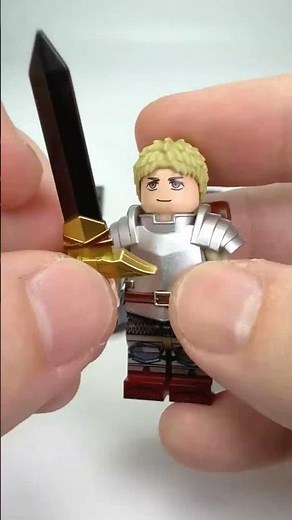 LEGO Delicious in Dungeon ダンジョン飯 | Laios Touden | Marcille Donato Minifigures AC0002 AC0003 #Shorts