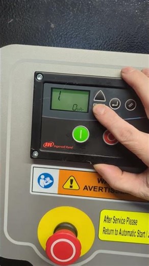 ingersol rand r5.5 disable remote load/unload