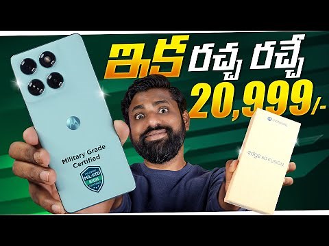 Moto Edge 60 Fusion 5G – Stunning Design & Powerful Performance! 🔥 Unboxing & First Impressions