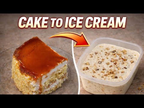 I turned CAKE into ICE CREAM… wait till the end 😱